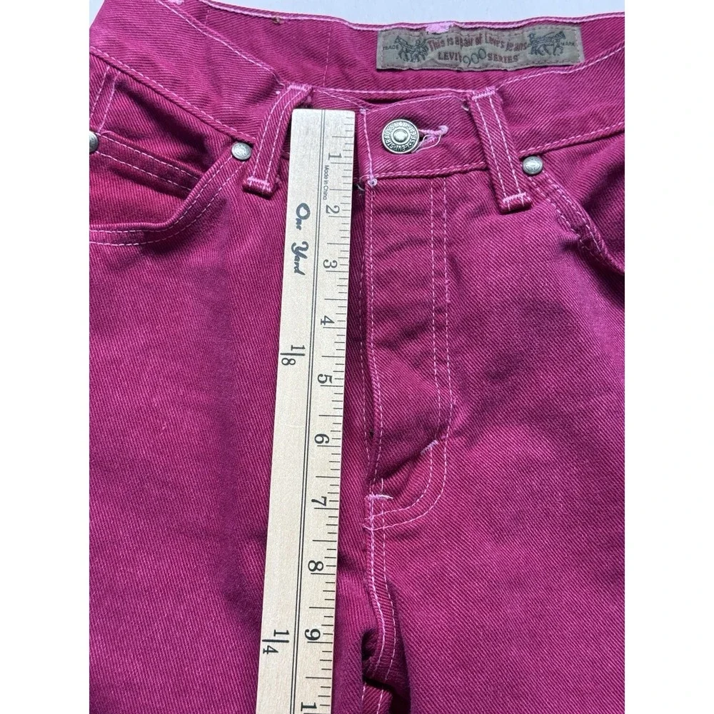 Vintage Levi's 900 Series Jeans High‎ Waisted 25x32 Made in USA Overdyed women's